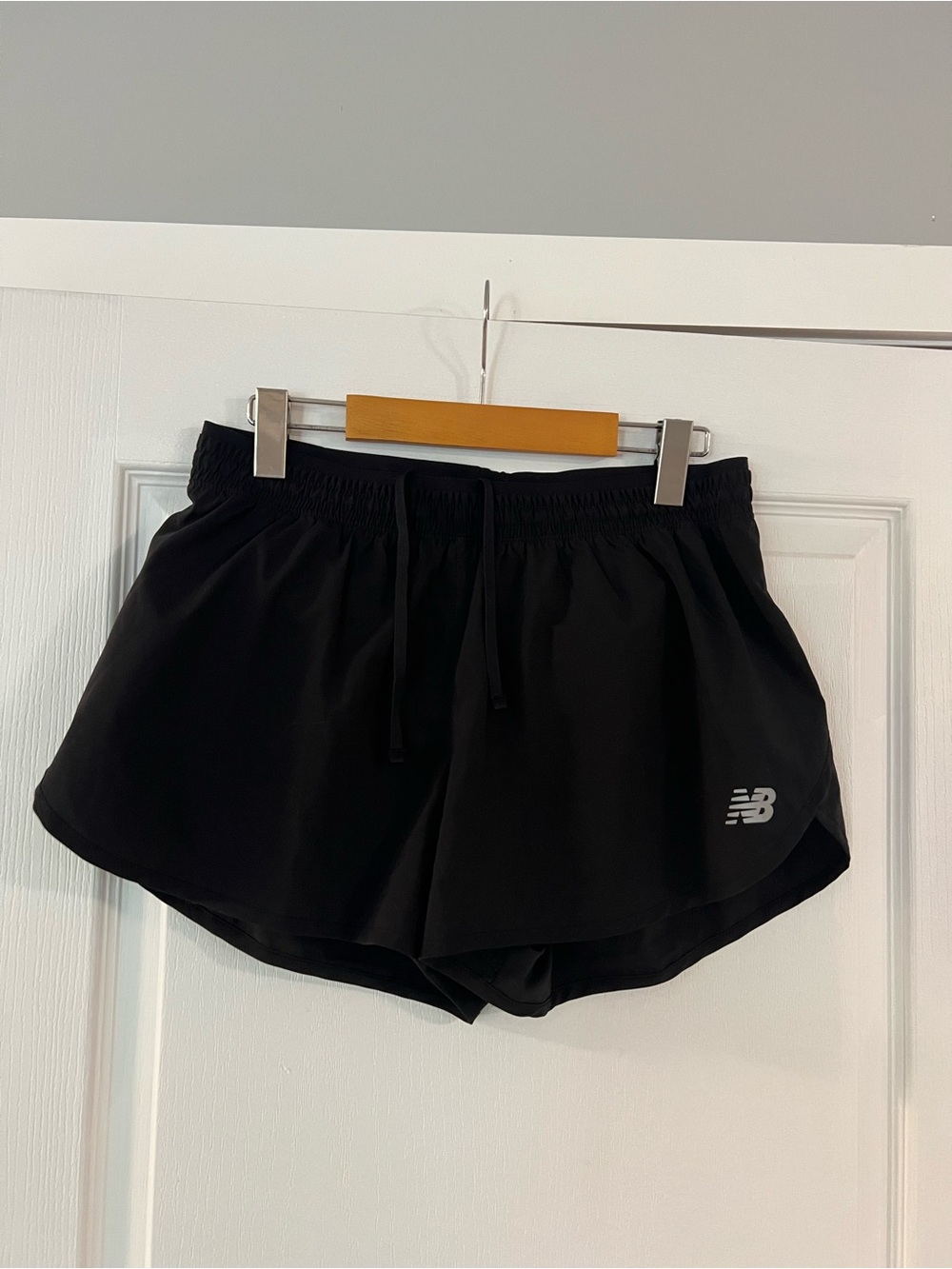 New Balance NB Dry Women's Black Lined Athletic Shorts